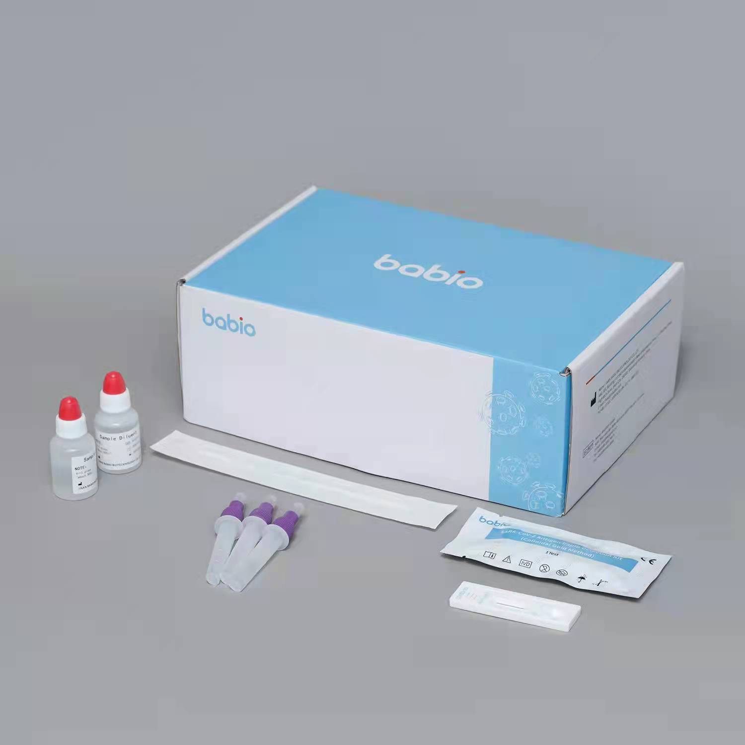 Kakšni so preskusni koraki Baibo Antigen Detection Kit?